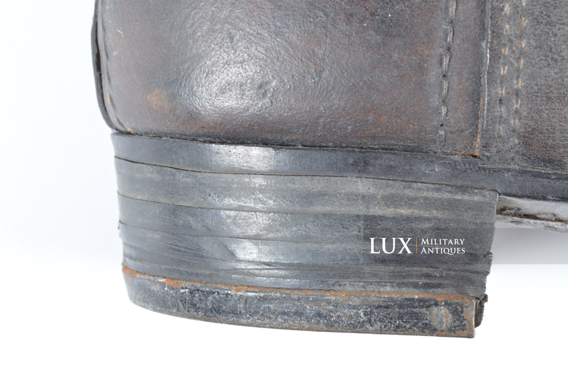 Bottes allemandes début de guerre pour la troupe, état neuf, « 1939 » - photo 11