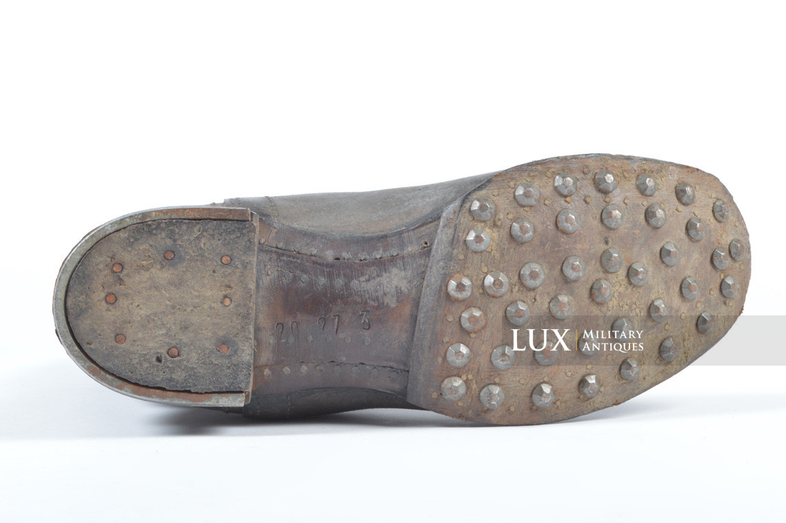 Bottes allemandes début de guerre pour la troupe, état neuf, « 1939 » - photo 36