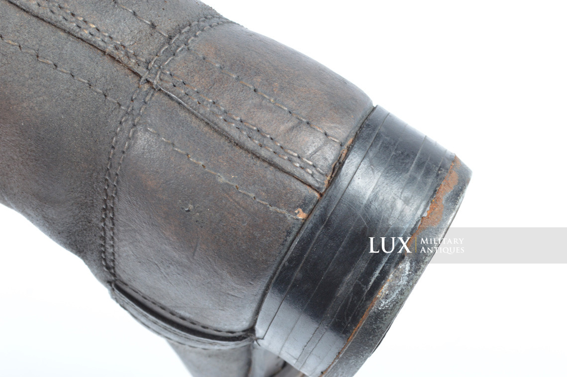 Bottes allemandes début de guerre pour la troupe, état neuf, « 1939 » - photo 42