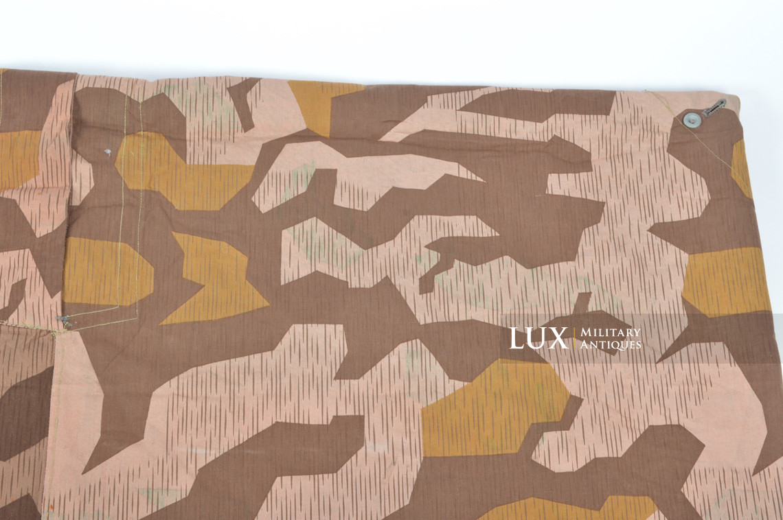 German Heer/Luftwaffe brown splinter camouflage shelter quarter/poncho - photo 15