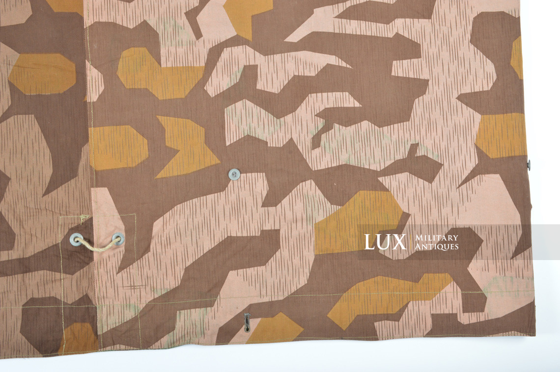 German Heer/Luftwaffe brown splinter camouflage shelter quarter/poncho - photo 16