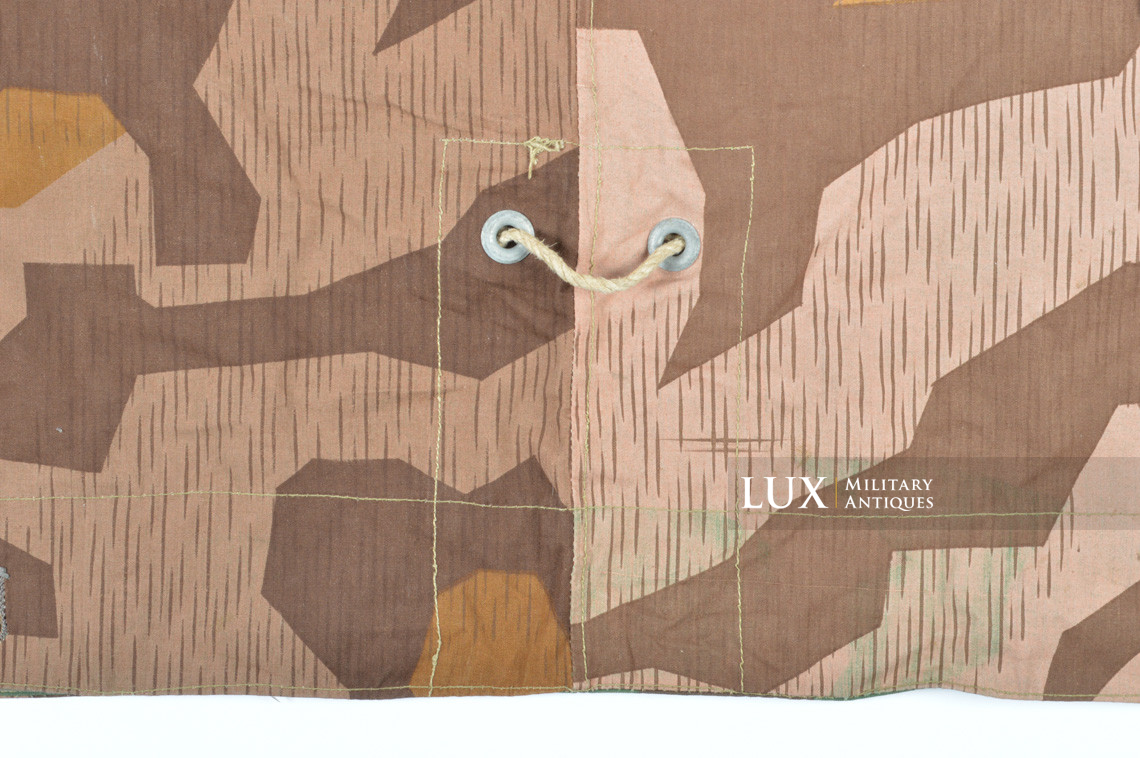 German Heer/Luftwaffe brown splinter camouflage shelter quarter/poncho - photo 17