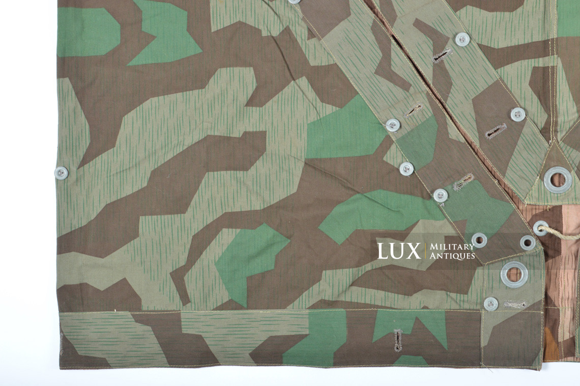 German Heer/Luftwaffe brown splinter camouflage shelter quarter/poncho - photo 19