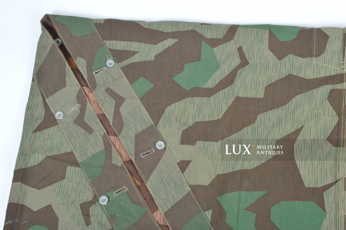 German Heer/Luftwaffe brown splinter camouflage shelter quarter/poncho - photo 20