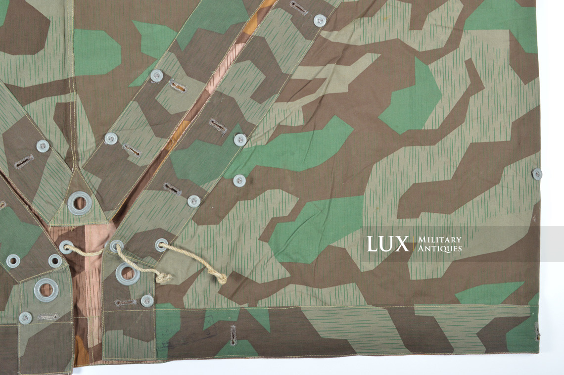 German Heer/Luftwaffe brown splinter camouflage shelter quarter/poncho - photo 22
