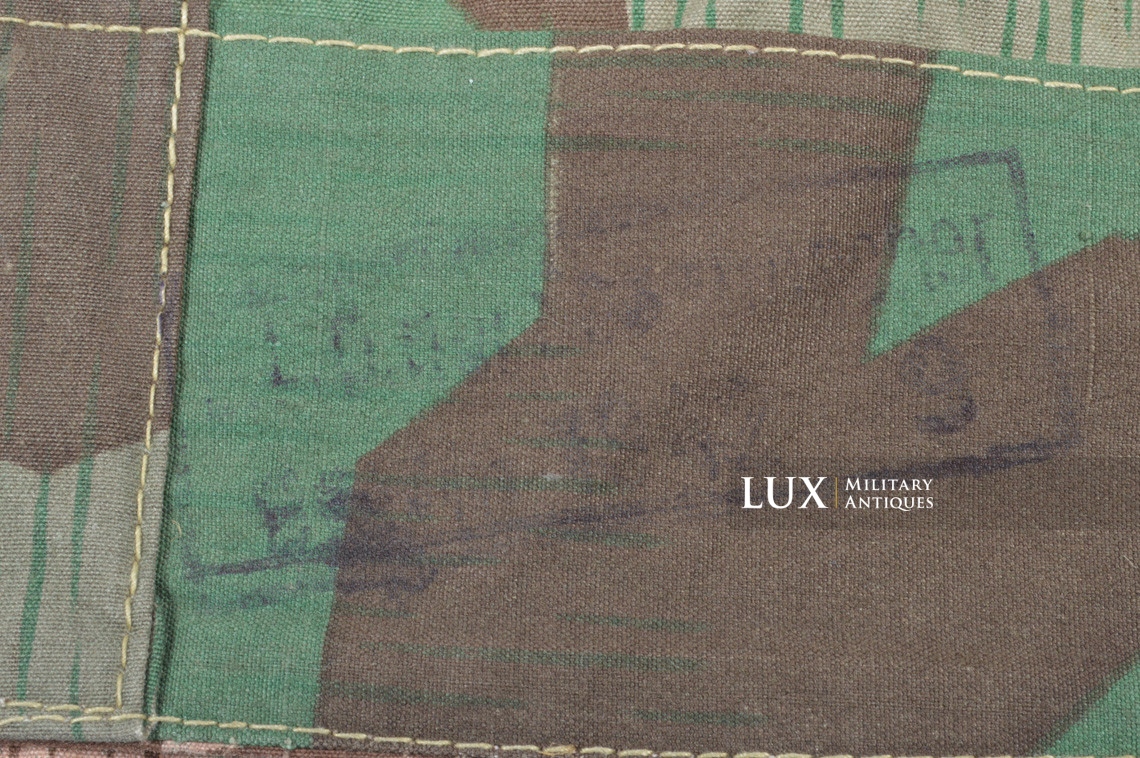 German Heer/Luftwaffe brown splinter camouflage shelter quarter/poncho - photo 24