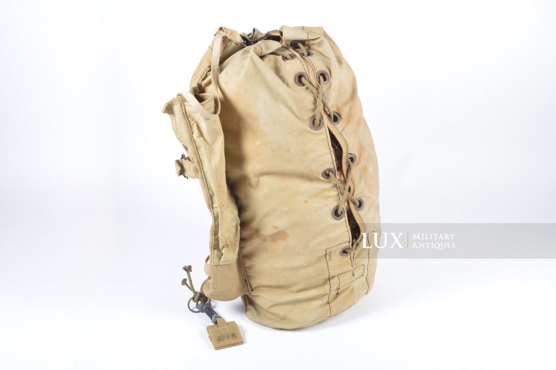 Rare WWII US / British Airborne leg bag, « combat used » - photo 4