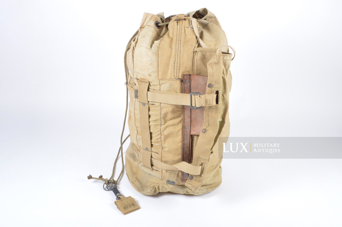 Rare WWII US / British Airborne leg bag, « combat used » - photo 12