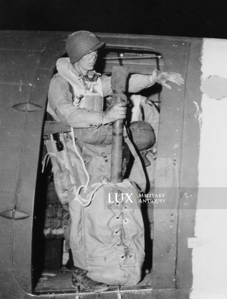 Rare « Leg Bag » parachutiste US / Britannique - photo 7