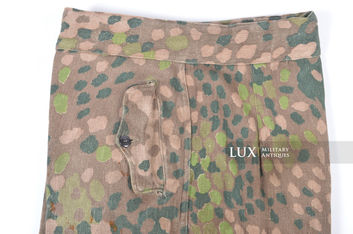 Pantalon Waffen-SS Panzer en camouflage petit pois, « Ardennes » - photo 7