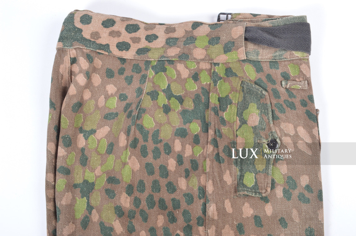 Pantalon Waffen-SS Panzer en camouflage petit pois, « Ardennes » - photo 11