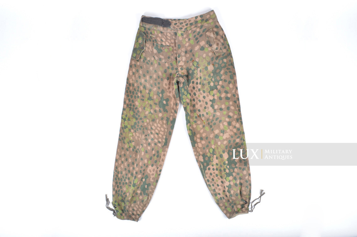 Pantalon Waffen-SS Panzer en camouflage petit pois, « Ardennes » - photo 16