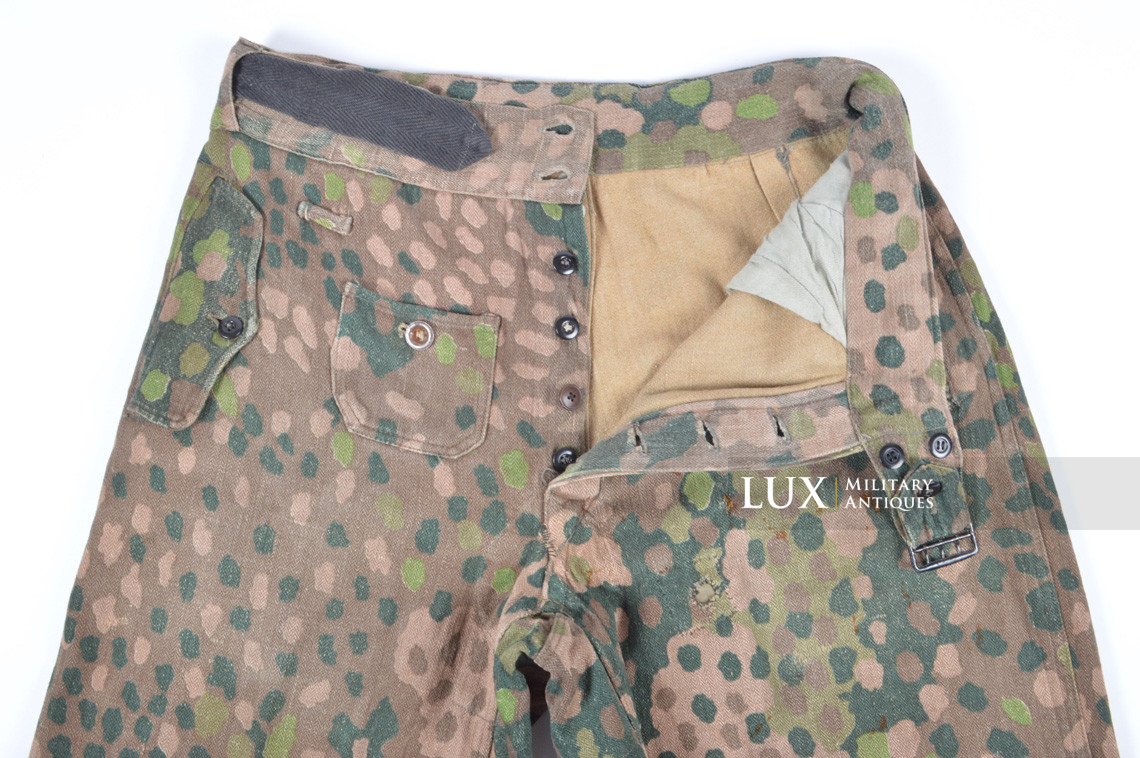 Pantalon Waffen-SS Panzer en camouflage petit pois, « Ardennes » - photo 26