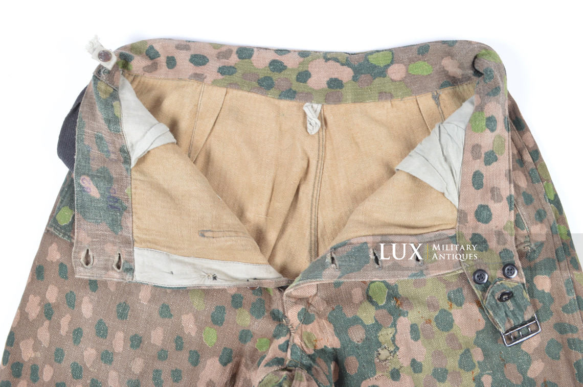 Pantalon Waffen-SS Panzer en camouflage petit pois, « Ardennes » - photo 30