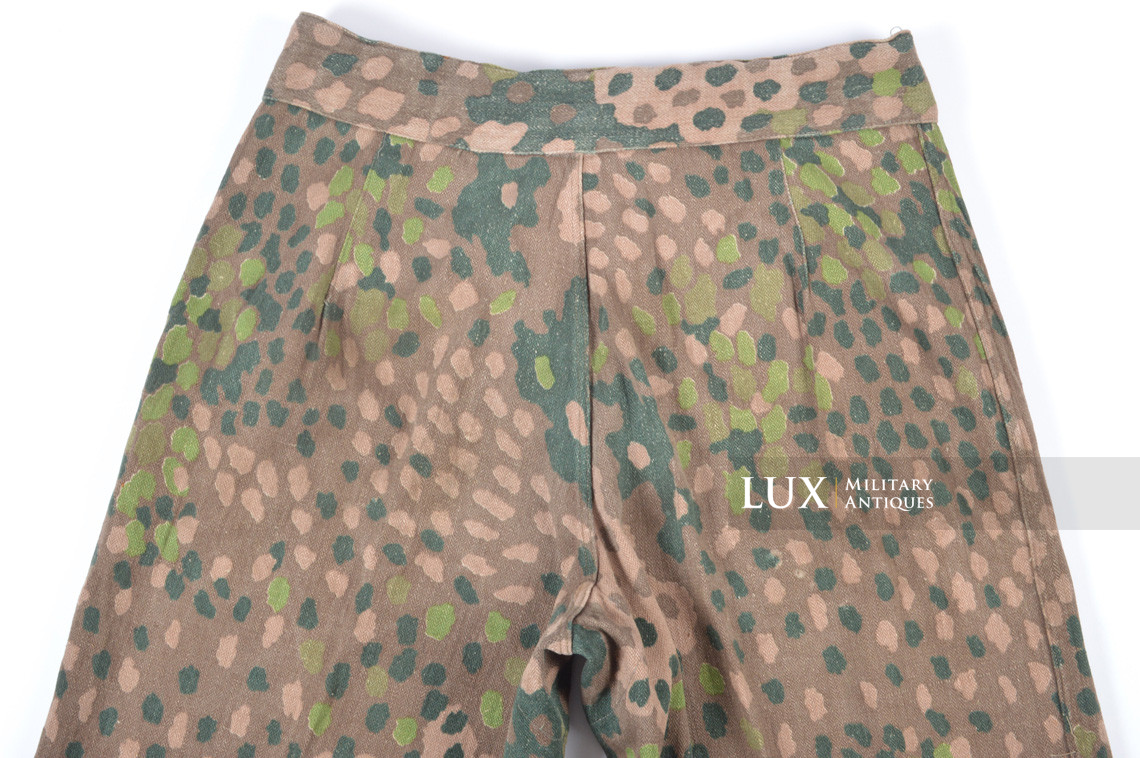 Pantalon Waffen-SS Panzer en camouflage petit pois, « Ardennes » - photo 34