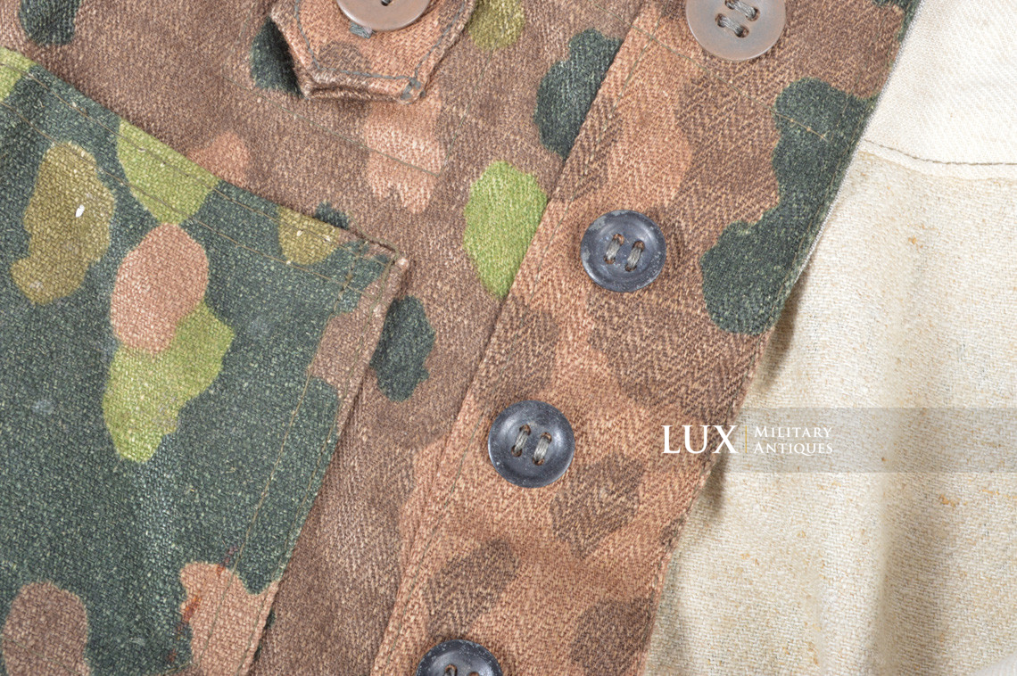 Unissued Waffen-SS M44 dot pattern camouflage combat trousers, « 223/44 » - photo 31