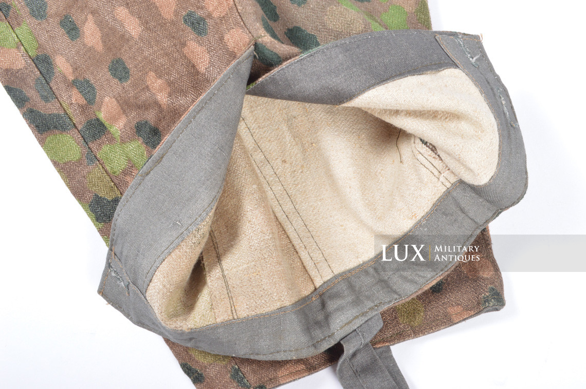 Unissued Waffen-SS M44 dot pattern camouflage combat trousers, « 223/44 » - photo 39