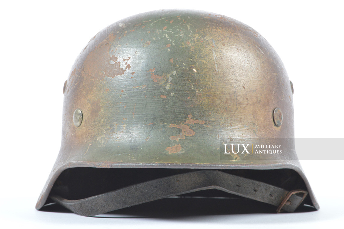 Casque allemand M35 Heer camouflé trois tons « Normandie » - photo 8