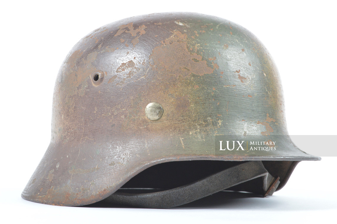 Casque allemand M35 Heer camouflé trois tons « Normandie » - photo 9