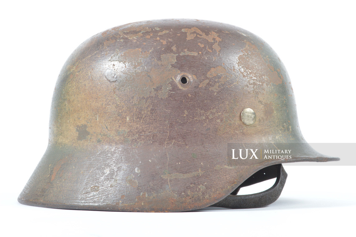 Casque allemand M35 Heer camouflé trois tons « Normandie » - photo 10