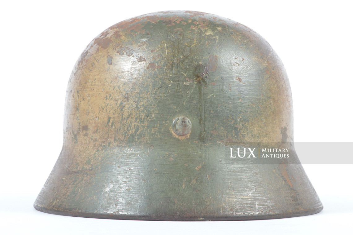 Casque allemand M35 Heer camouflé trois tons « Normandie » - photo 12