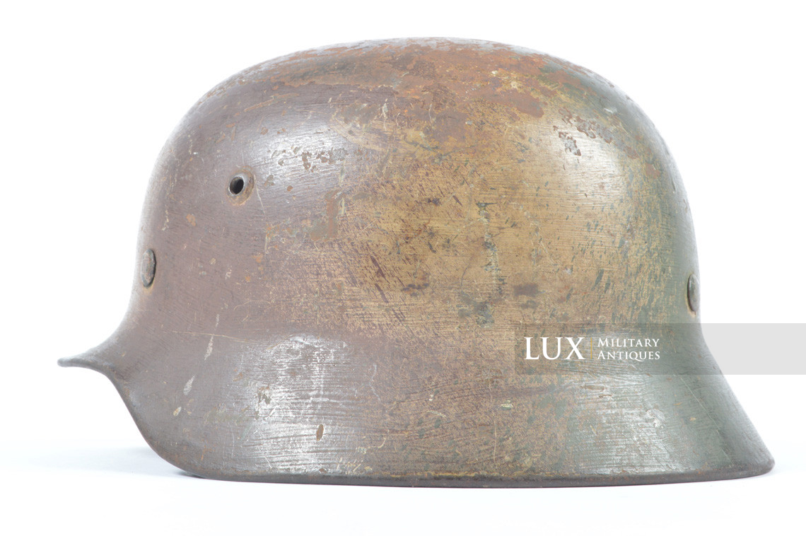 Casque allemand M35 Heer camouflé trois tons « Normandie » - photo 13