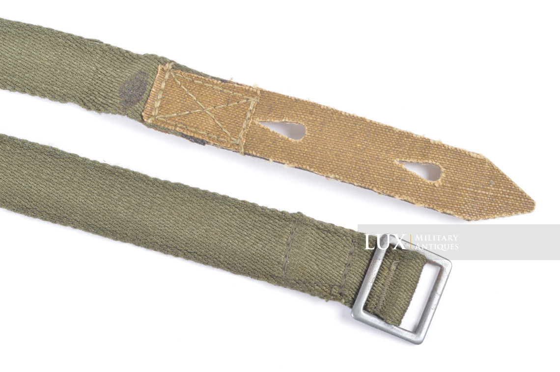 Unissued gasmask canister main shoulder strap, « ebd » - photo 8