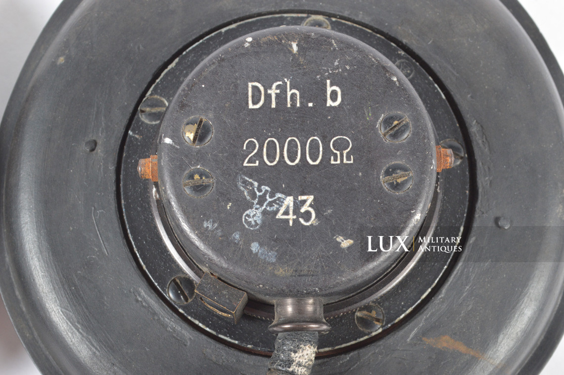 German armored/panzer headphones, « Dfh.b 43 » - photo 17