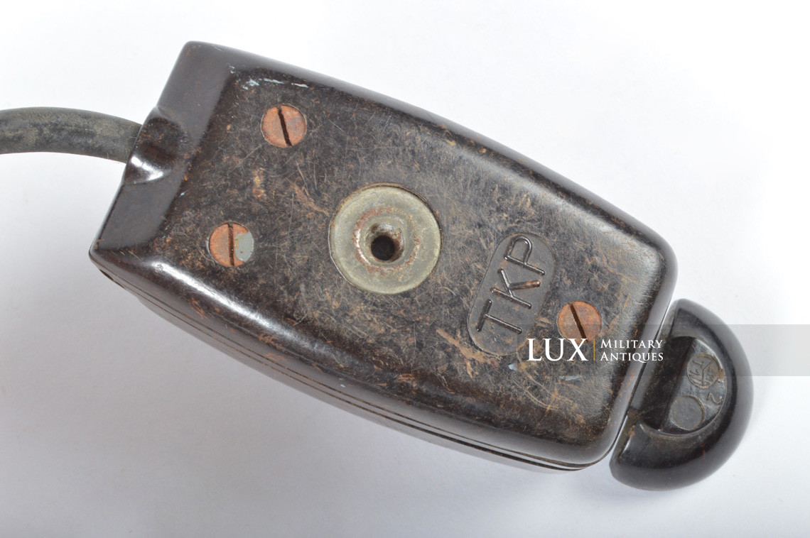 German armoured vehicle/ tanks morse code telegraph key, « tkp 1943 » - photo 13