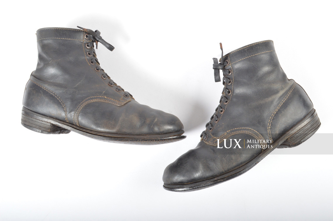Late-war German « special issue » panzer low ankle combat boots - photo 4