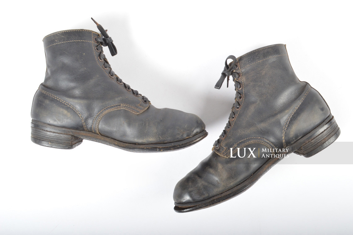 Late-war German « special issue » panzer low ankle combat boots - photo 7