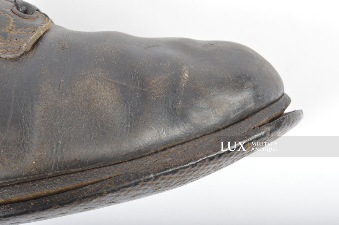 Late-war German « special issue » panzer low ankle combat boots - photo 10