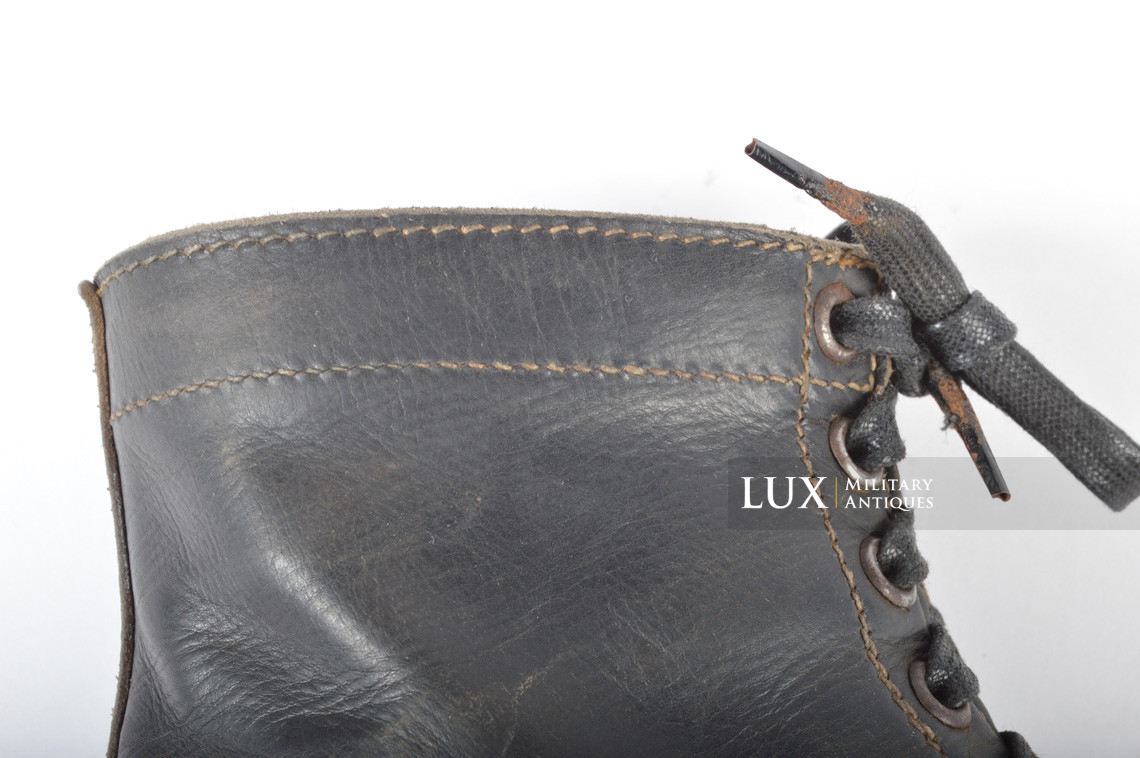 Late-war German « special issue » panzer low ankle combat boots - photo 11