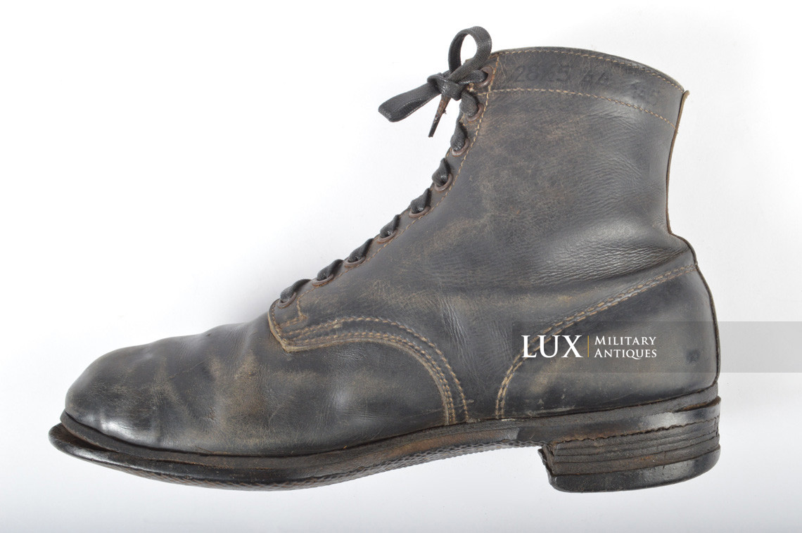 Late-war German « special issue » panzer low ankle combat boots - photo 12
