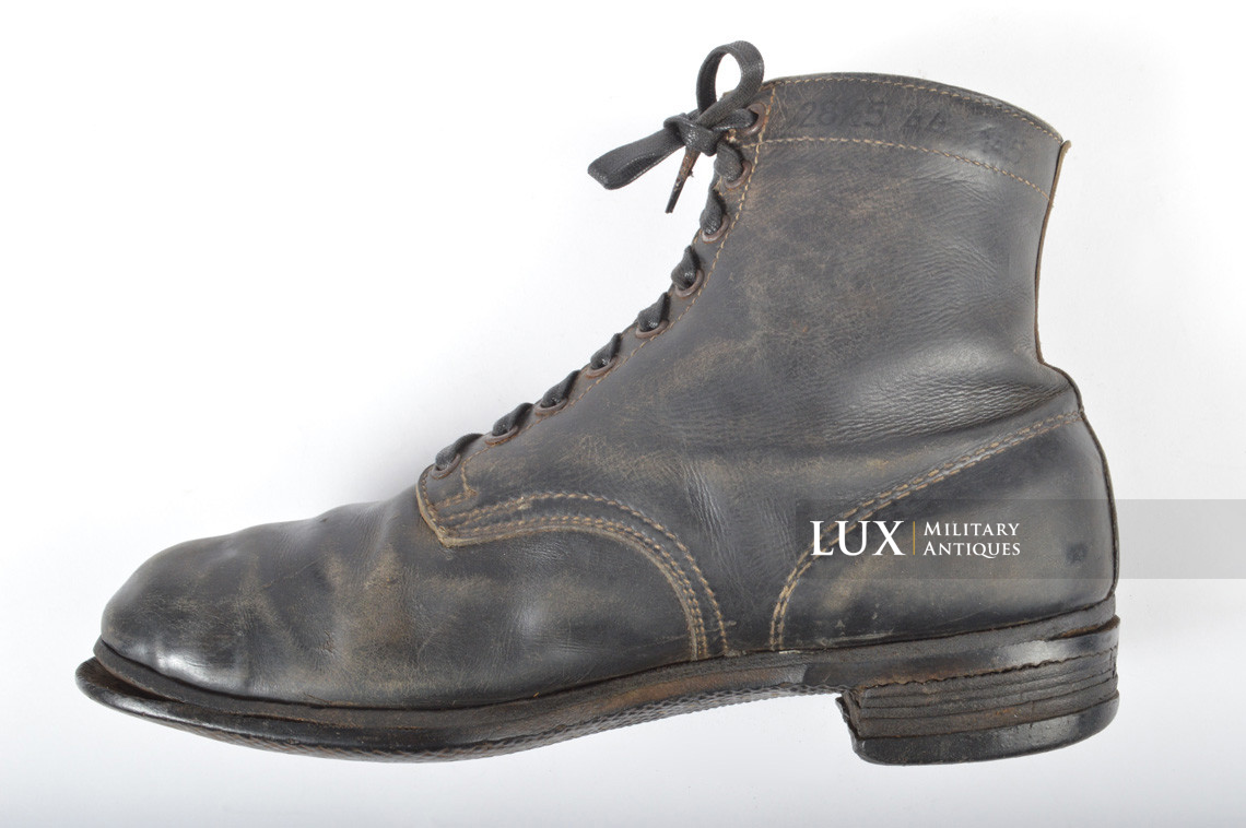 Late-war German « special issue » panzer low ankle combat boots - photo 12