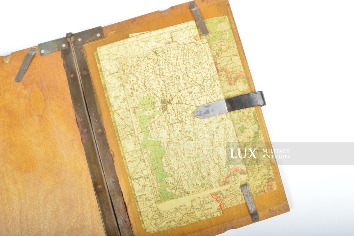 German issued combat map board, « field modified » - photo 23