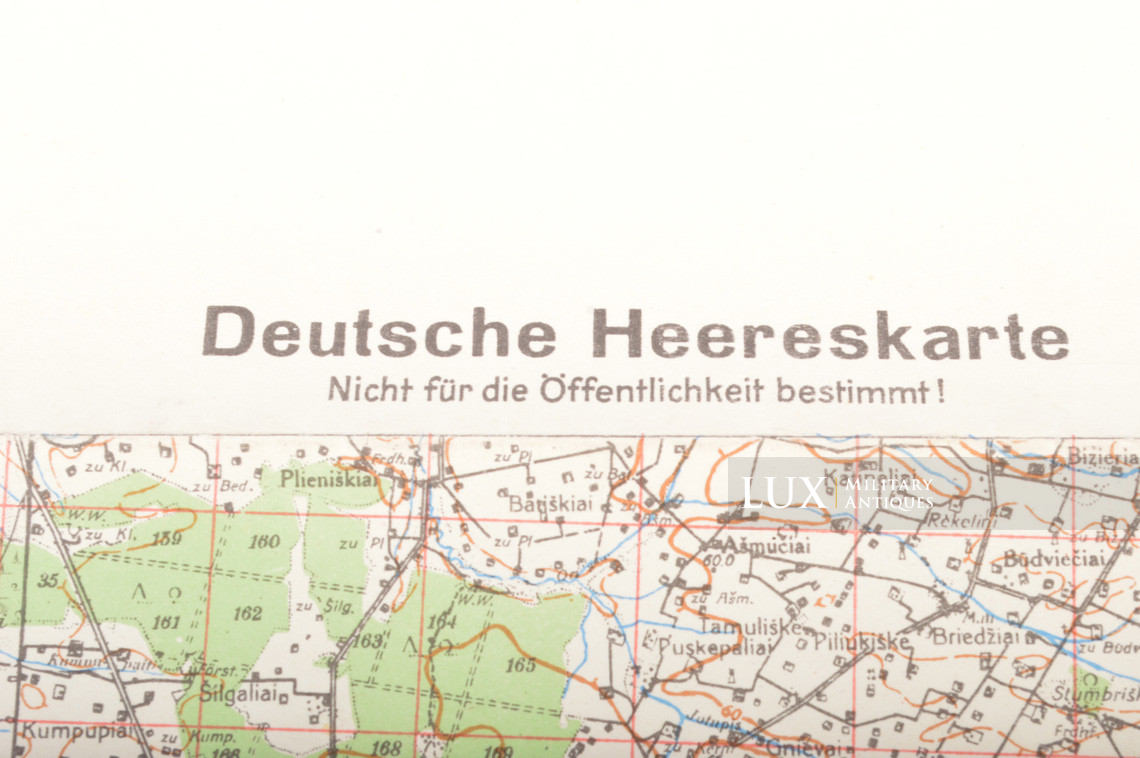 German issued combat map board, « field modified » - photo 28