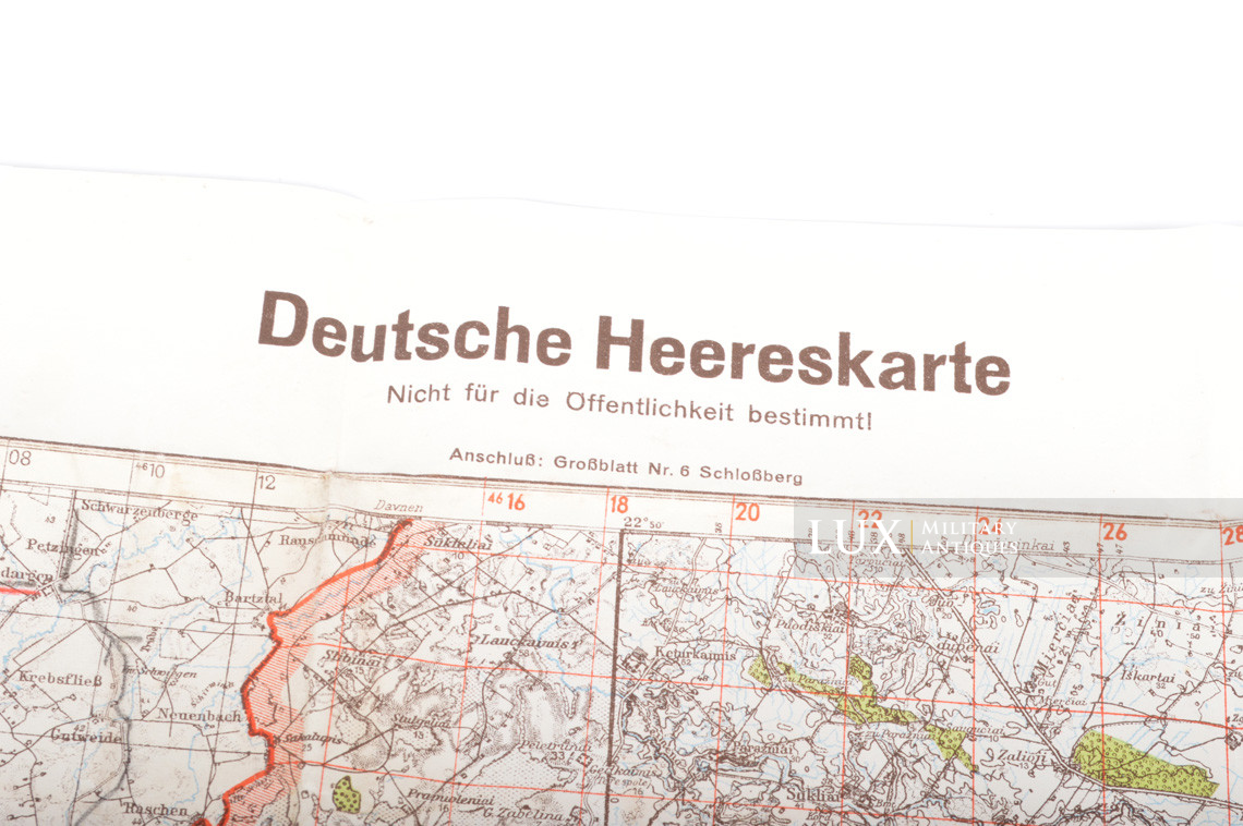 German issued combat map board, « field modified » - photo 32