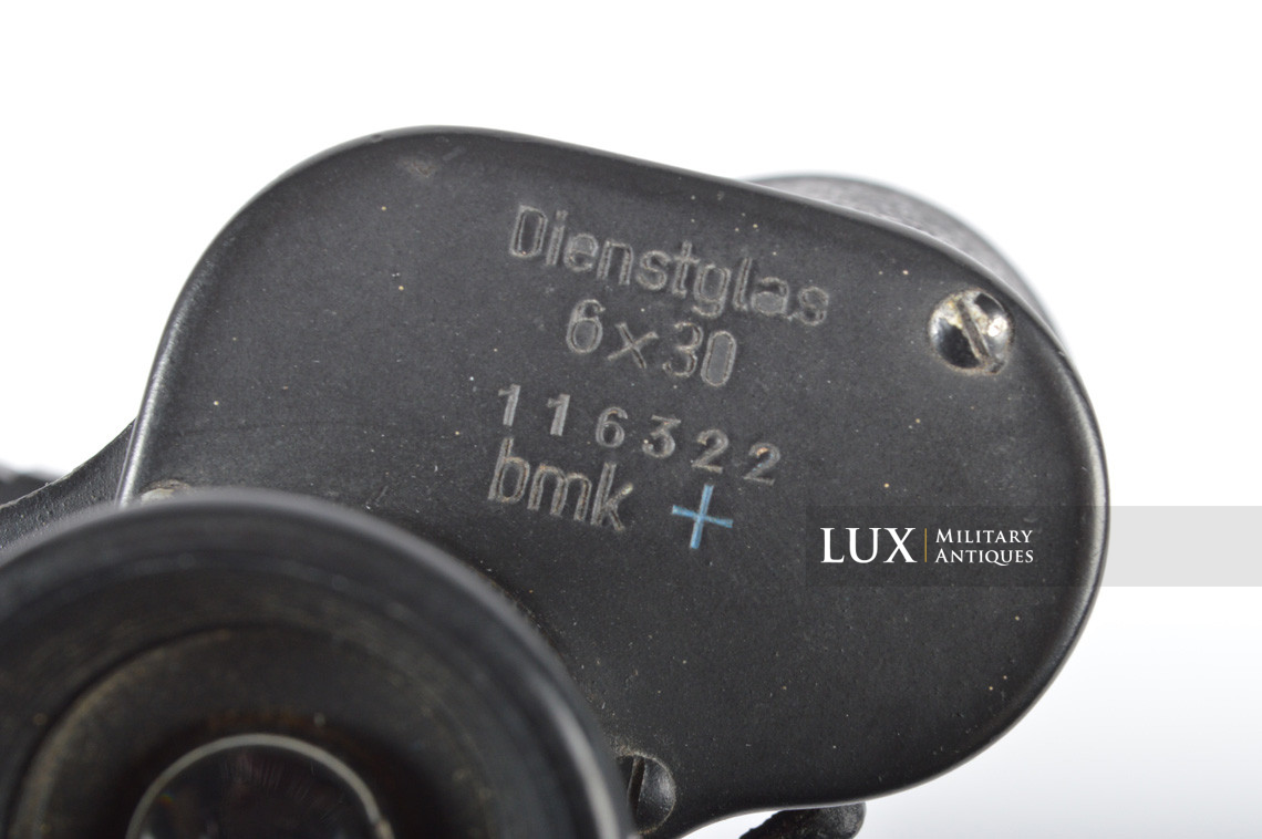 German 6x30 power issue field binoculars, « bmk » - photo 9