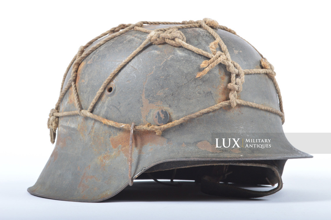 M42 netted German combat helmet, « ckl66 » - photo 9