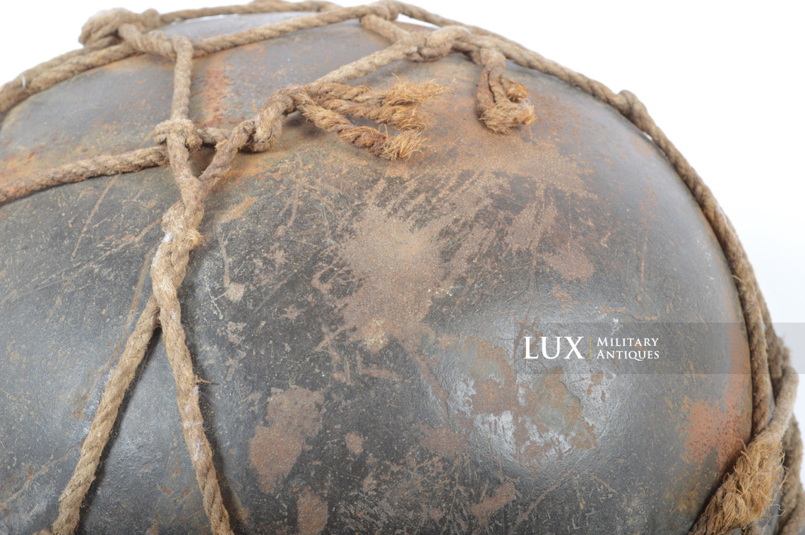 M42 netted German combat helmet, « ckl66 » - photo 14