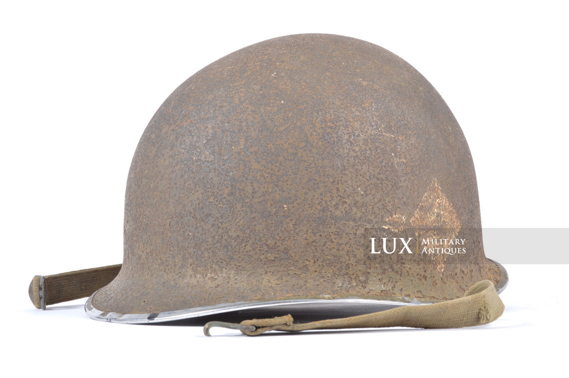 USM1 helmet, 101st AB, 501st Infantry Regiment named helmet, « KIA - Normandy » - photo 13