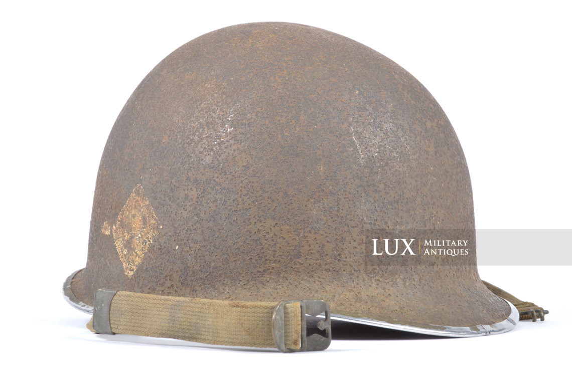 Casque USM1 101st AB, 501st PIR, 3rd Battalion, identifié, « KIA - Normandie » - photo 15