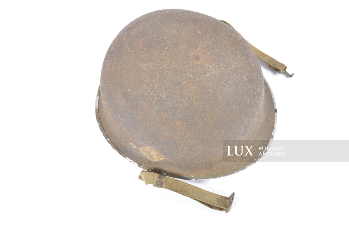 USM1 helmet, 101st AB, 501st Infantry Regiment named helmet, « KIA - Normandy » - photo 16