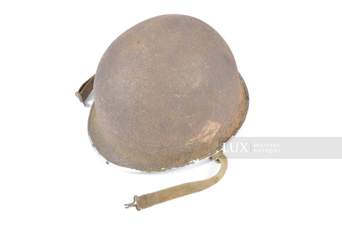 USM1 helmet, 101st AB, 501st Infantry Regiment named helmet, « KIA - Normandy » - photo 23