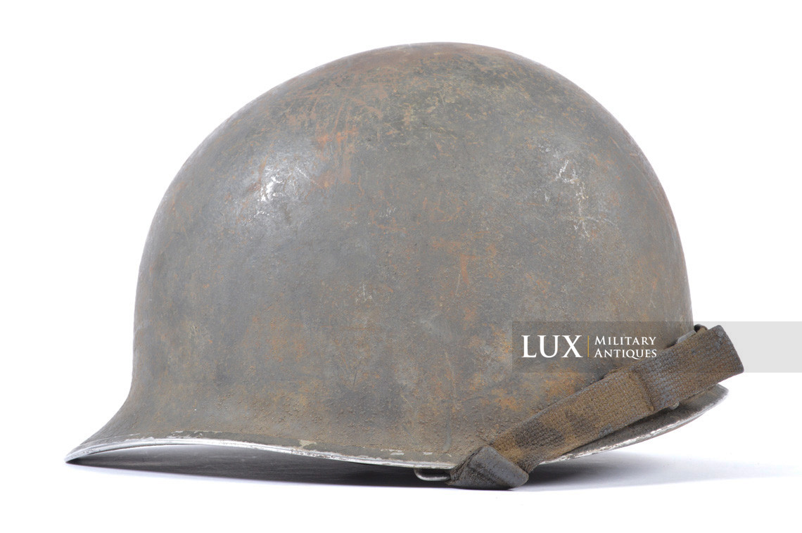 USM1 front seam fixed bale combat helmet set, « untouched / as-found » - photo 10