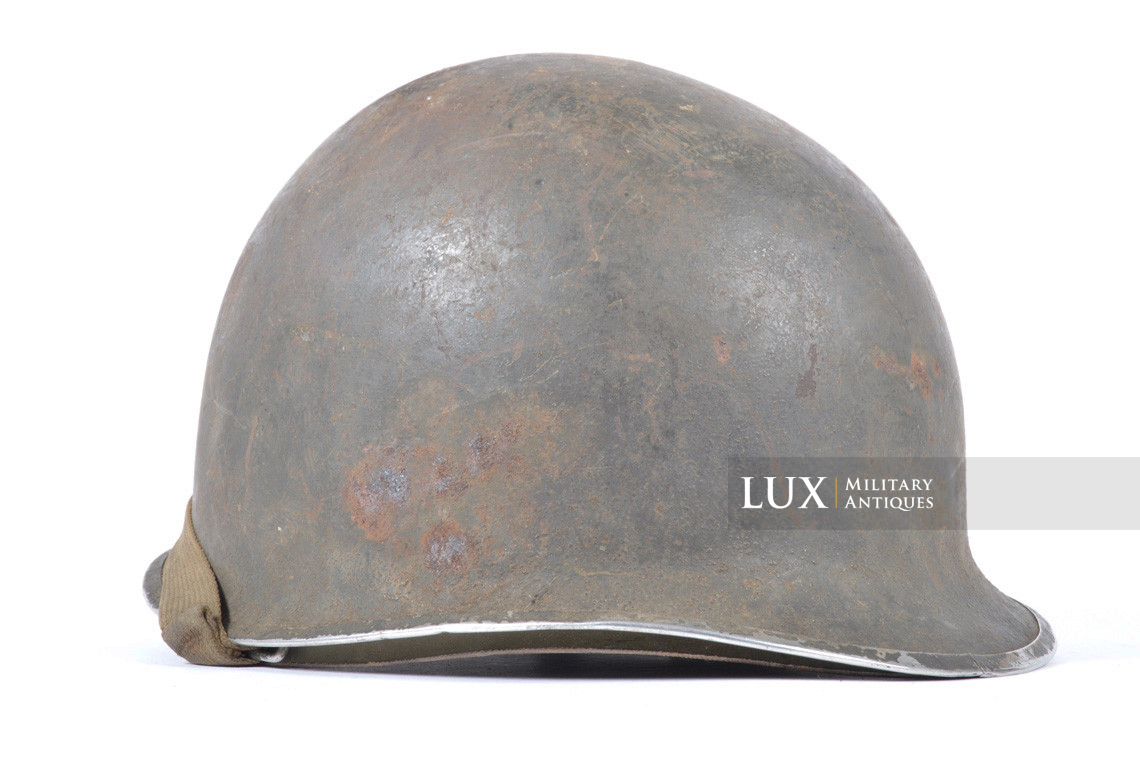 USM1 front seam fixed bale combat helmet set, « untouched / as-found » - photo 13