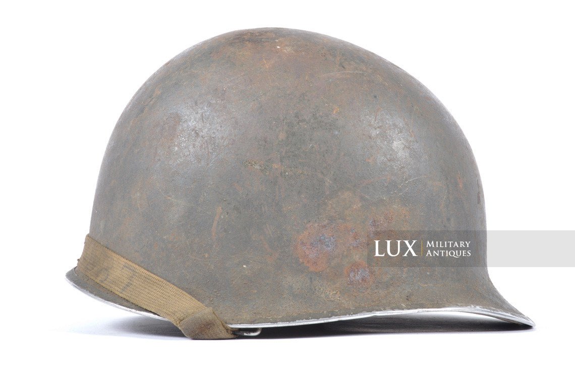 USM1 front seam fixed bale combat helmet set, « untouched / as-found » - photo 4