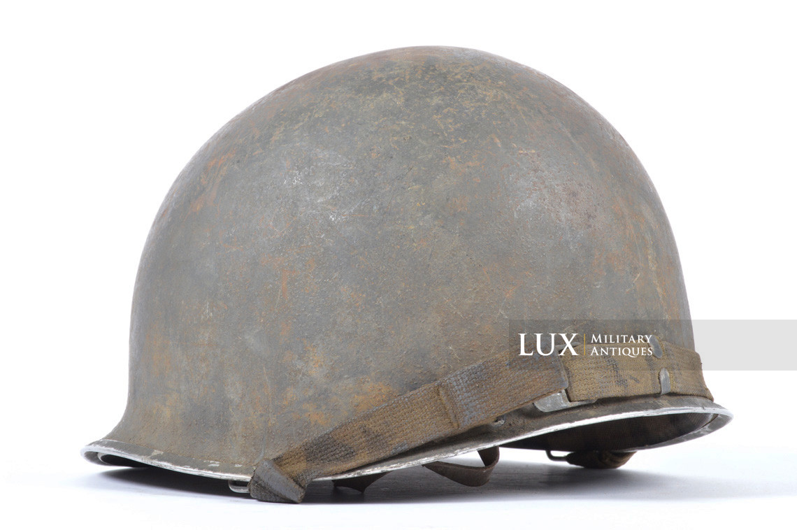 USM1 front seam fixed bale combat helmet set, « untouched / as-found » - photo 9
