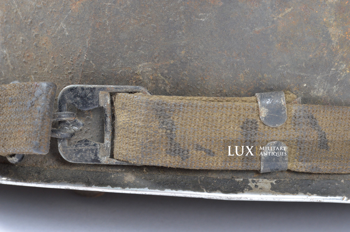 USM1 front seam fixed bale combat helmet set, « untouched / as-found » - photo 15